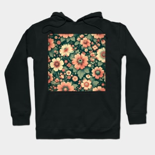 Pink Flowers Hoodie